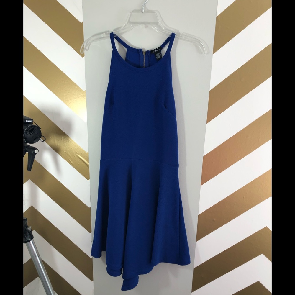 Blue dress